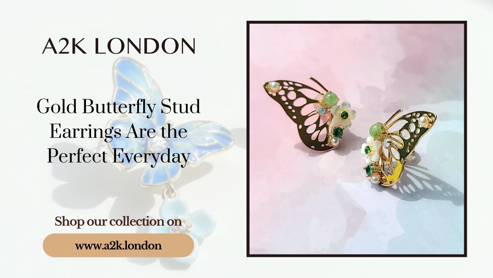 Why Gold Butterfly Stud Earrings Are the Perfect Everyday Luxury