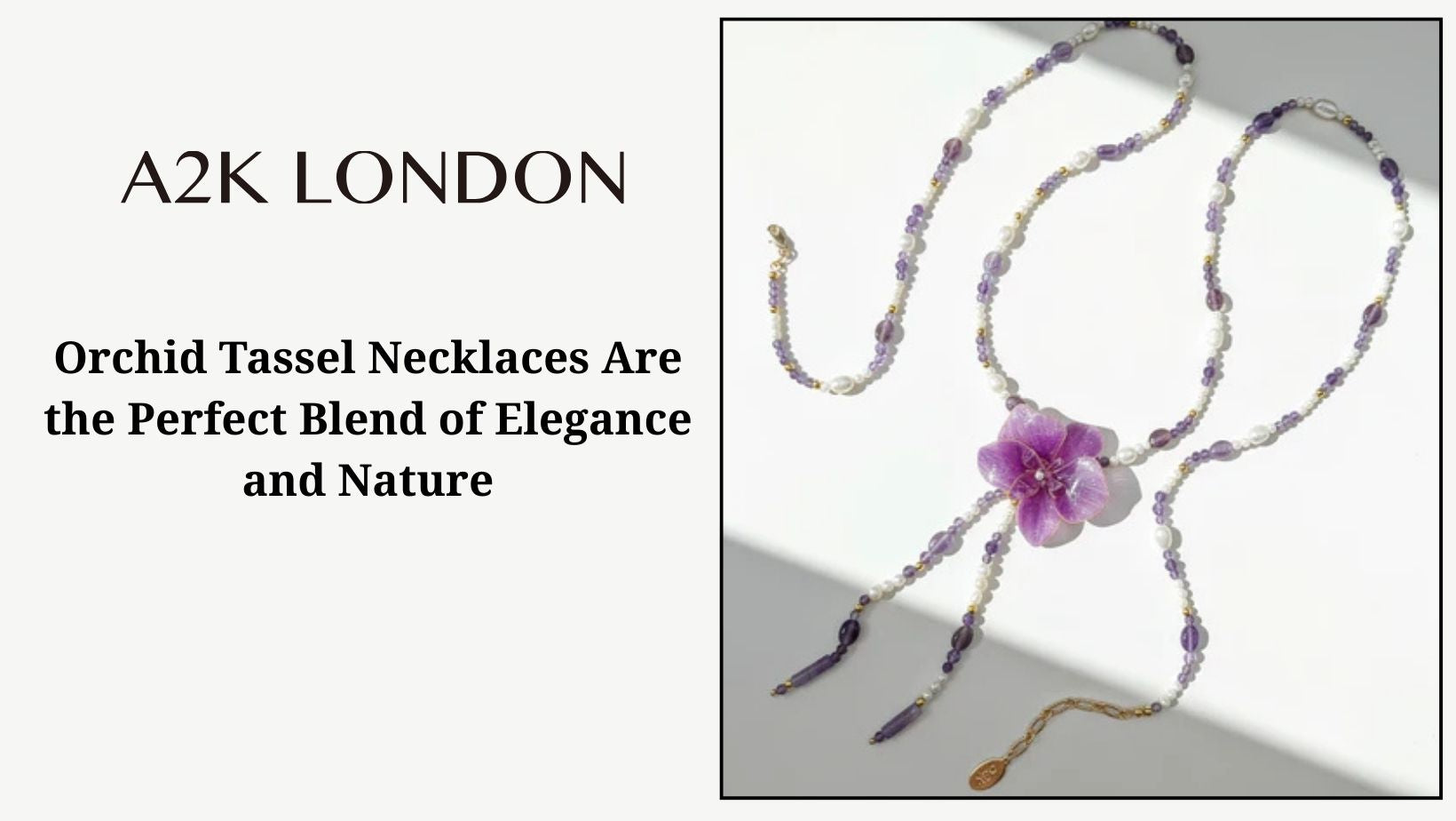 Why Orchid Tassel Necklaces Are the Perfect Blend of Elegance and Nature