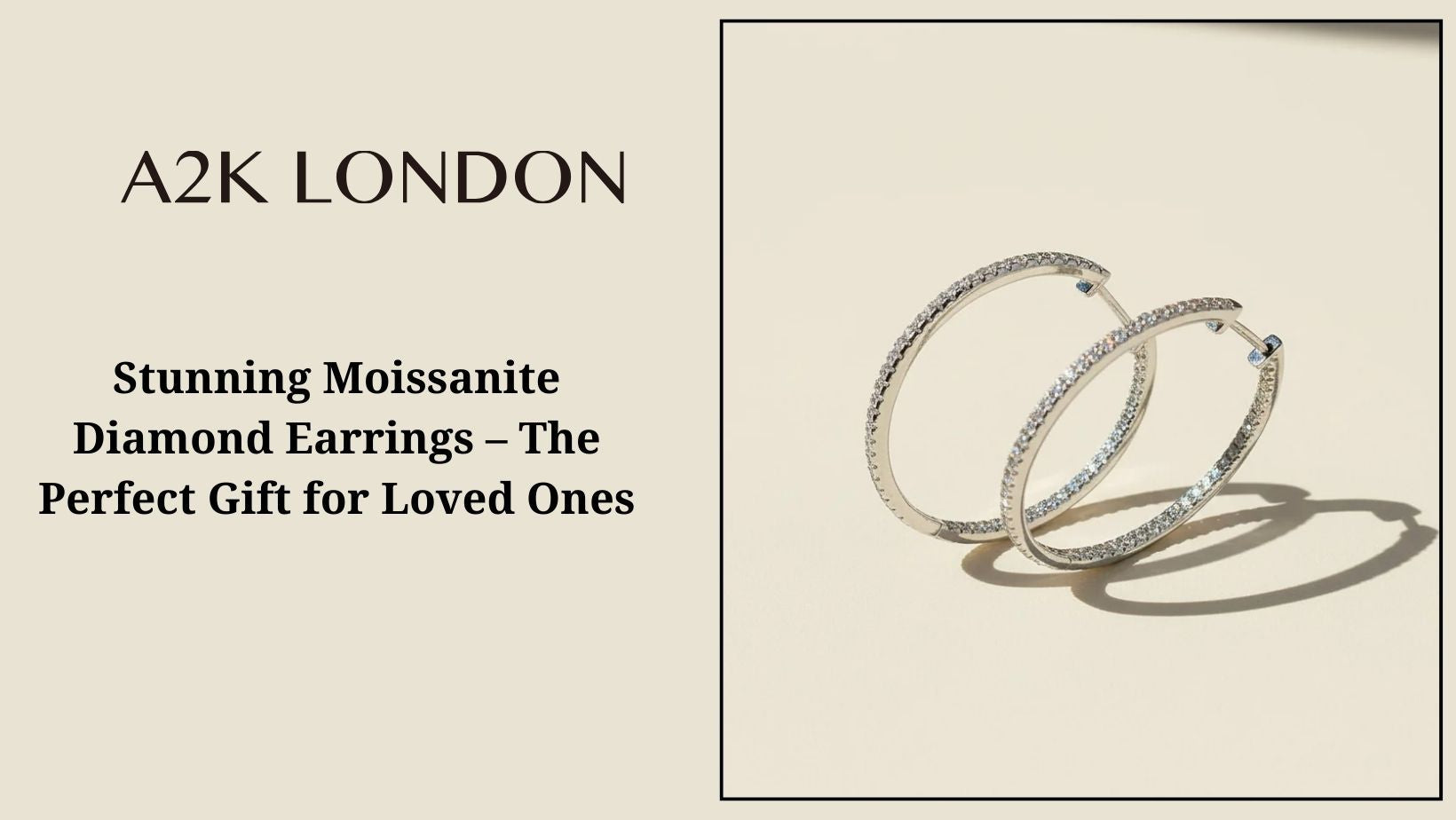 Stunning Moissanite Diamond Earrings – The Perfect Gift for Loved Ones