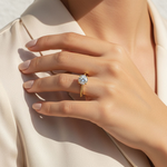 1–2ct Lab Grown Moissanite Solitaire Ring