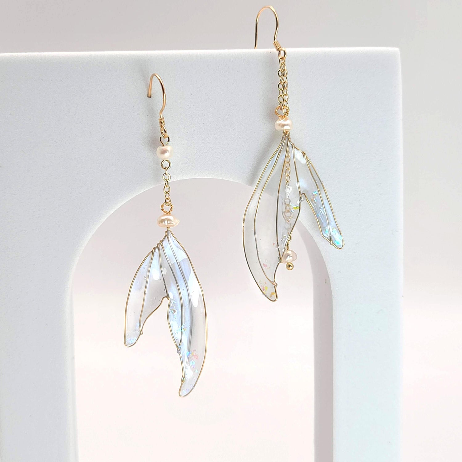 Handmade Fairy Wings Earrings