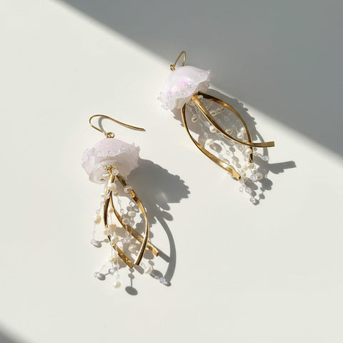 Jellyfish Pearl Earrings