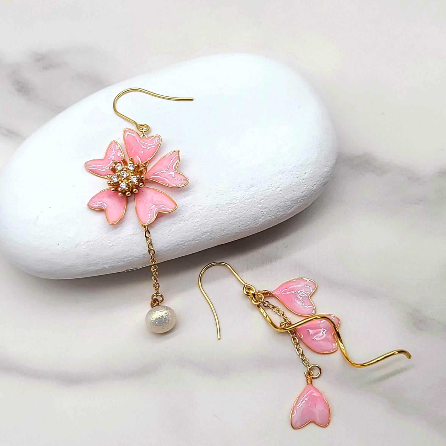 Sakura Flower Earrings