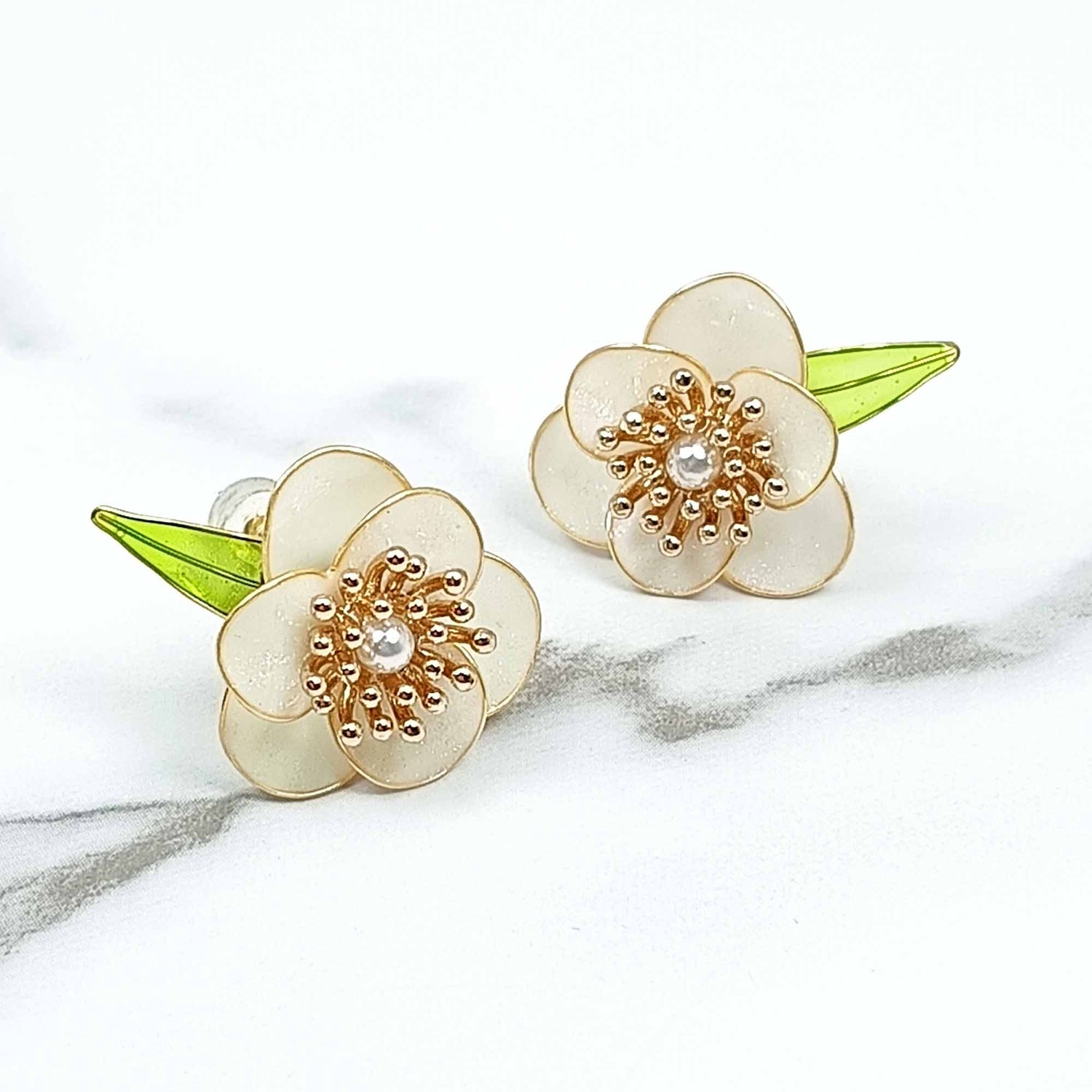 Sakura Stud Earrings