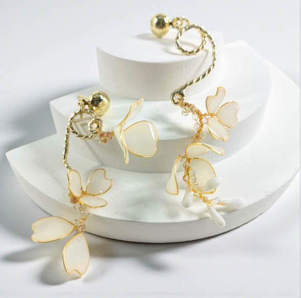 Mismatched Flower Earrings