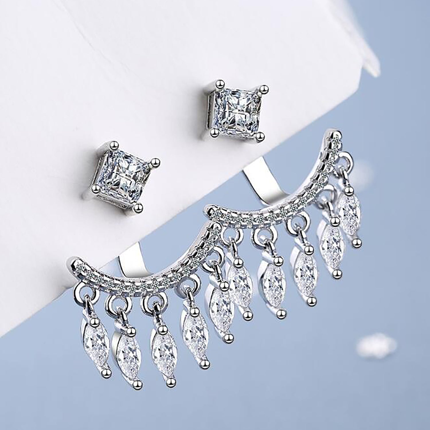 Tassel Sterling Silver Earrings