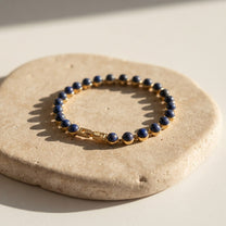 Lapis Lazuli Link Bracelet