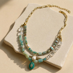 Amazonite Multi-Layer Convertible Necklace