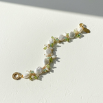 Baroque Pearl & Peridot Bracelet