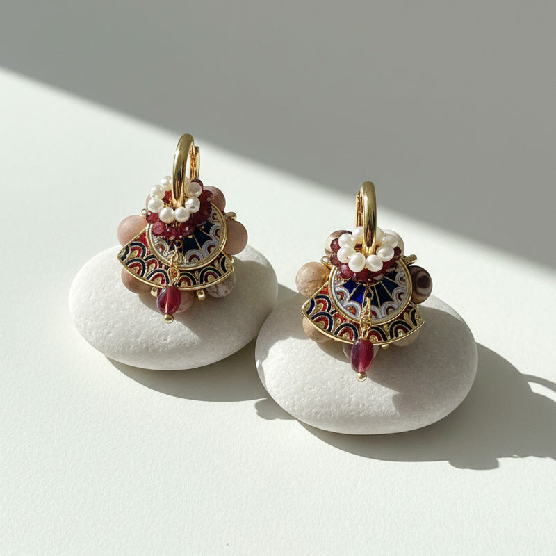 Hand-painted enamel collection