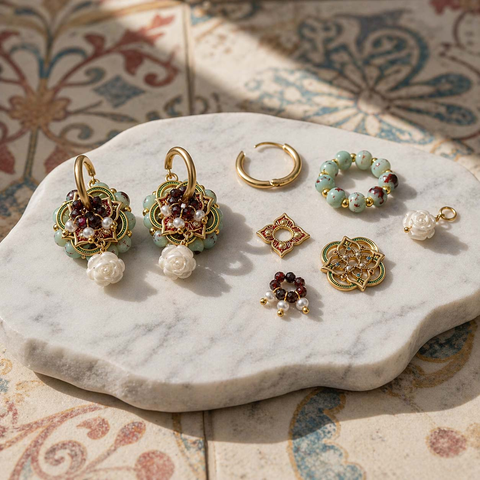 Convertible Garnet Drops