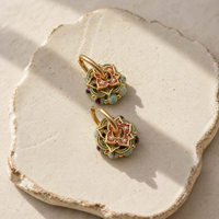 Convertible Garnet Earrings