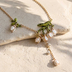 Lily of the Valley Pearl Necklace