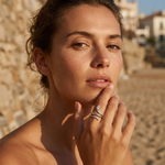 Moissanite Snake-Inspired Wrap Ring