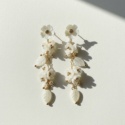 Pearl Flower Drops