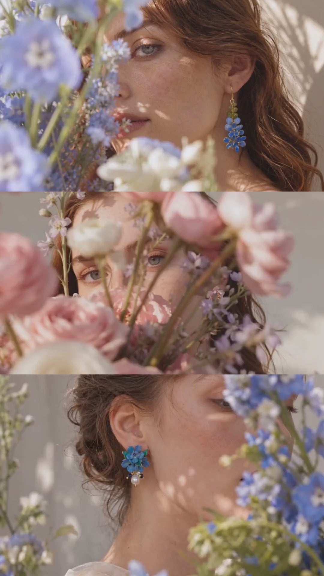 A2K London - Floral Earrings Hero (Mobile)