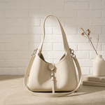 Soft Leather Hobo Shoulder Bag