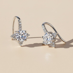 Star Moissanite Stud Earrings 0.5–1ct